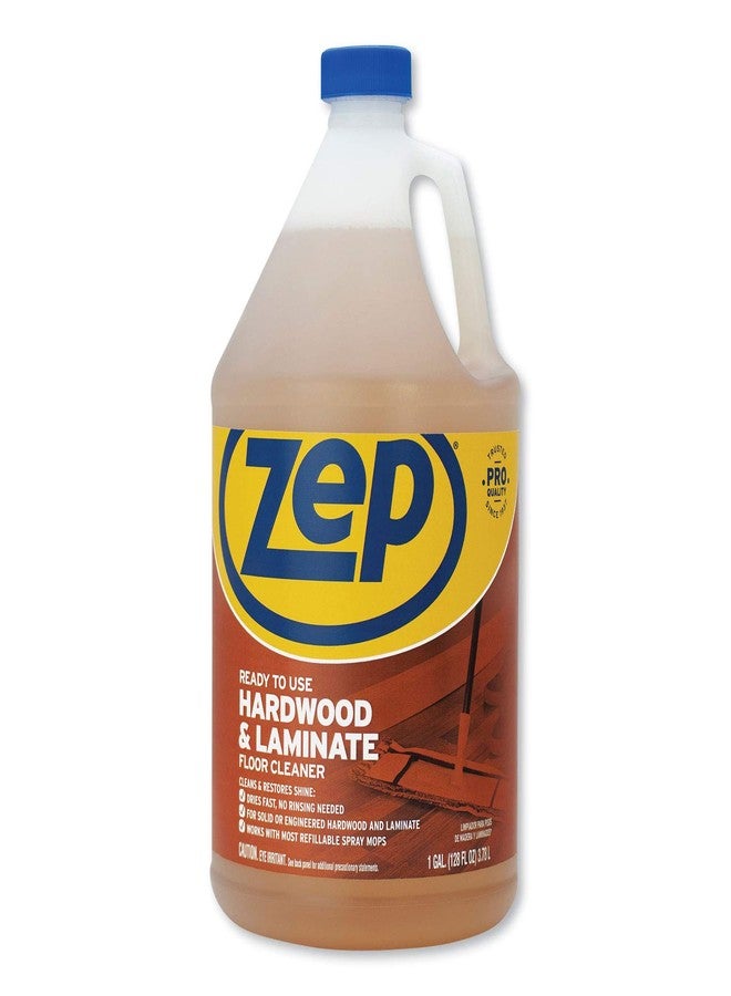 Zep ZPEZUHLF128 ZUHLF128 Hardwood and Laminate Cleaner, 128 oz. - Image 1